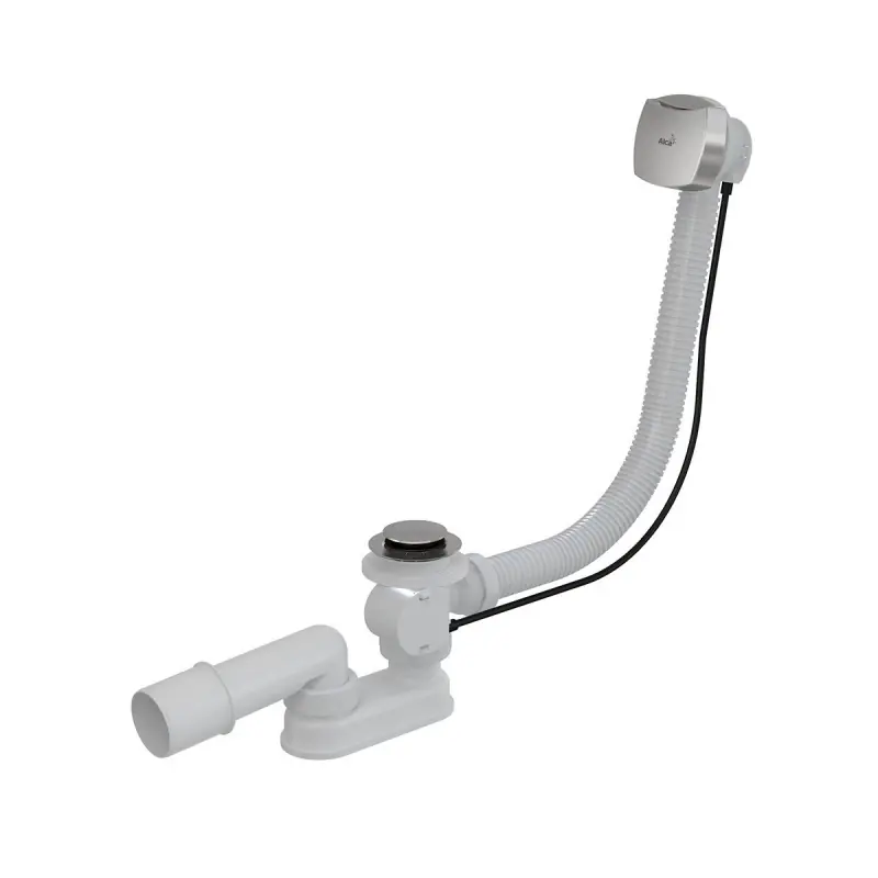 Alcaplast Syfon wannowy 57 cm chrom A553K