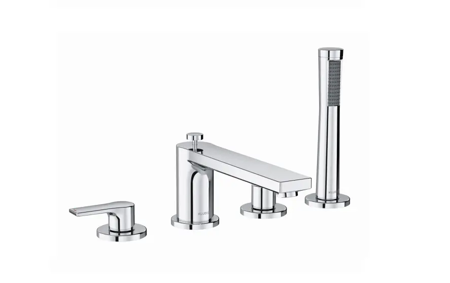 Kludi Zenta SL Bateria wannowo-prysznicowa 4-otworowa chrom 484240565