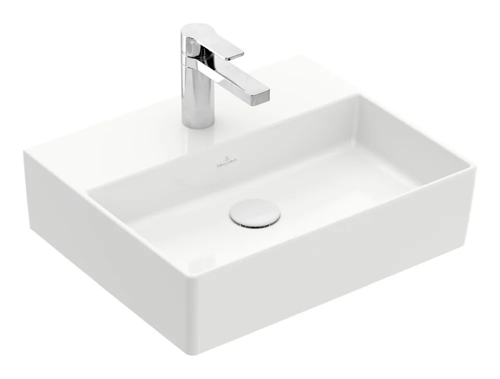 Villeroy & Boch Memento 2.0 Umywalka nablatowa 50x42 cm z powłoką CeramicPlus biała 4A225LR1