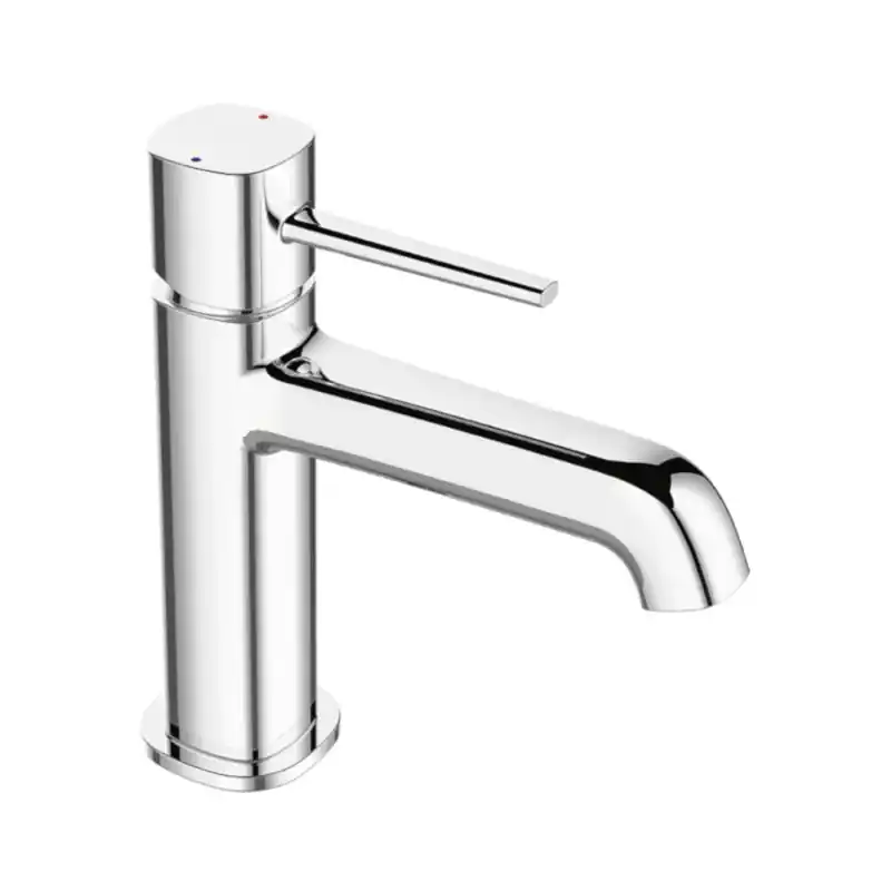 Laveo Pola Bateria umywalkowa z korkiem klik klak chrom BAP022D