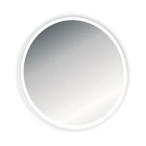 MCJ Premium Lupe Lustro ścienne 70 cm z oświetleniem LED białe MCJLUPE70WH