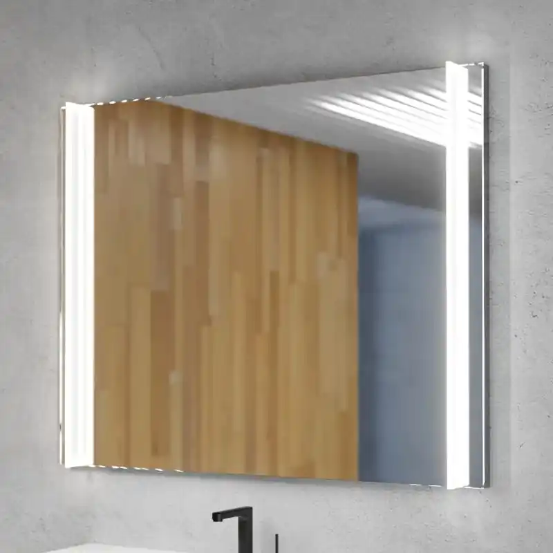 MCJ Premium Rio 2 Lustro ścienne 80x80 cm z oświetleniem LED MCJRIO280X80