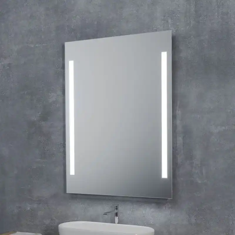 MCJ Easy 02 Lustro ścienne 80x80 cm z oświetleniem LED MCJEASY0280X80