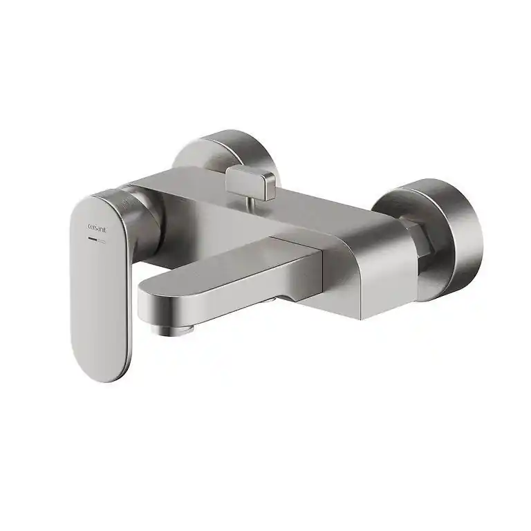 Cersanit Crea Bateria wannowa ścienna nikiel S951-309
