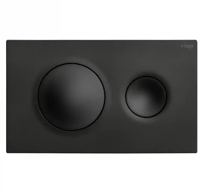 Viega Prevista Visign for Style 20 Przycisk spłukujący WC czarny mat 796389