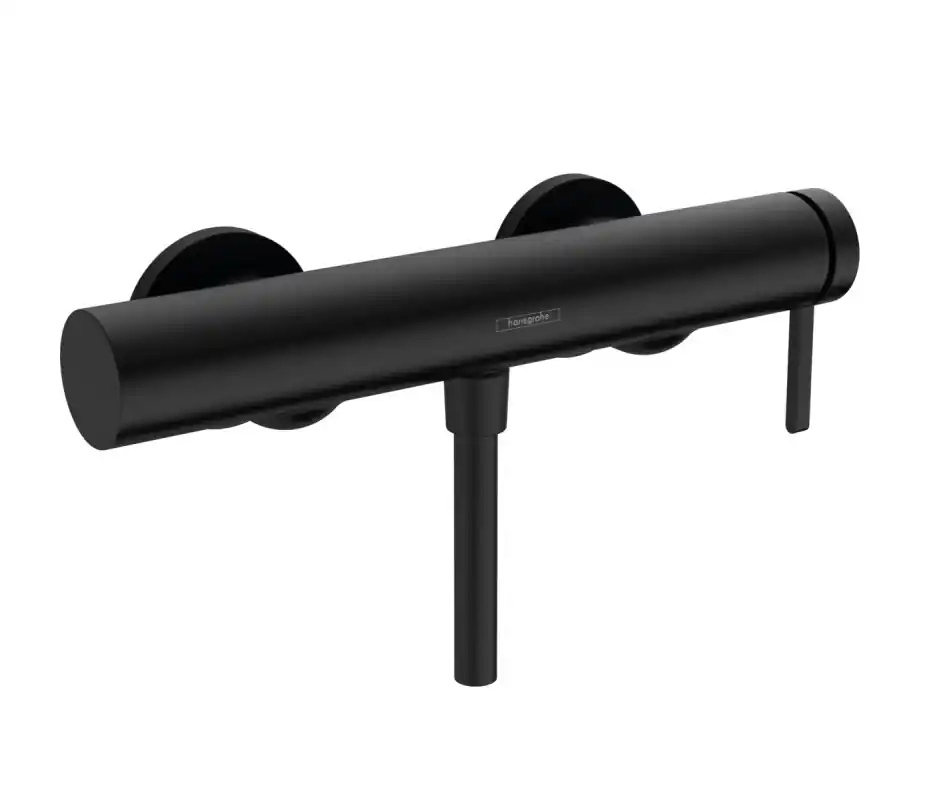 Hansgrohe Finoris Bateria prysznicowa natynkowa czarny mat 76620670