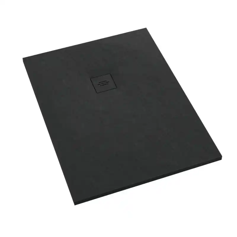Schedline Protos Black Stone Brodzik prostokątny 70x100 cm czarny 3SP.P1P-70100/C/ST-M1/C/ST