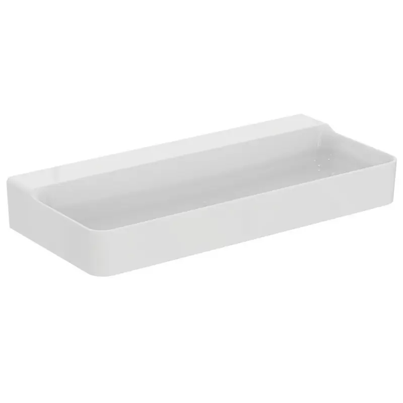 Ideal Standard Conca Umywalka wisząca 100x45 cm bez przelewu bez otworu na baterię biała T380201