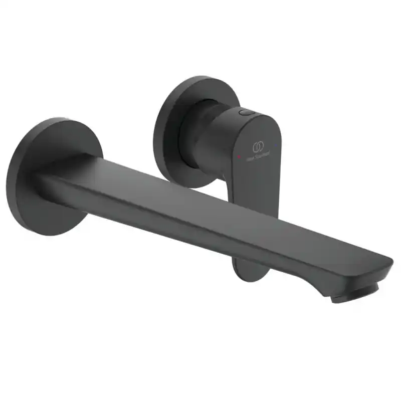 Ideal Standard Cerafine O Bateria umywalkowa ścienna czarny mat BD133XG