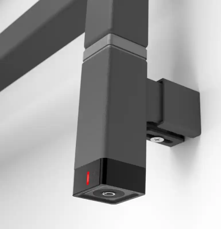 Terma One 30x30 Grzałka 400W kabel prosty z maskownicą metallic grey WEOKX04TMGRM