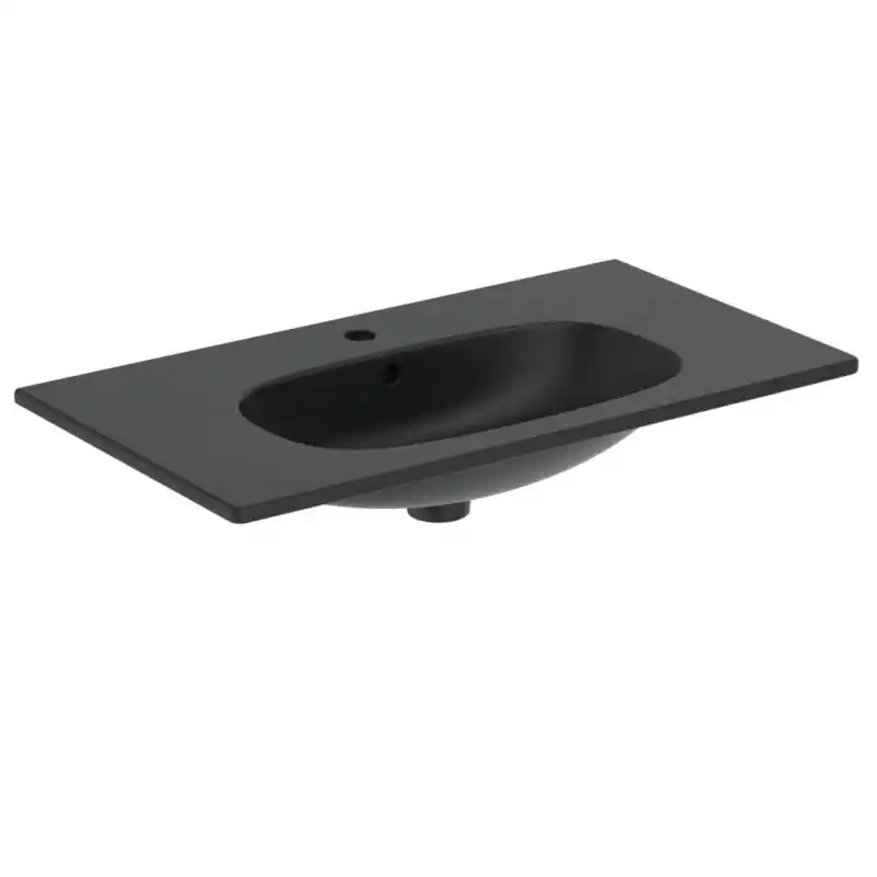 Ideal Standard Tesi Umywalka meblowa 82,5x45 cm czarny mat T3509V3