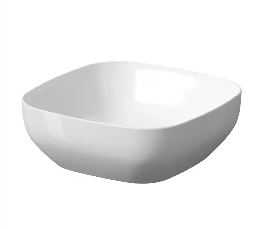 Cersanit Larga Umywalka nablatowa 38x38 cm biała K677-004