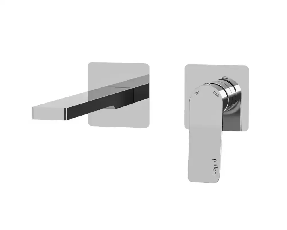 Paffoni Tilt Bateria umywalkowa ścienna 20 cm chrom TI105CR70