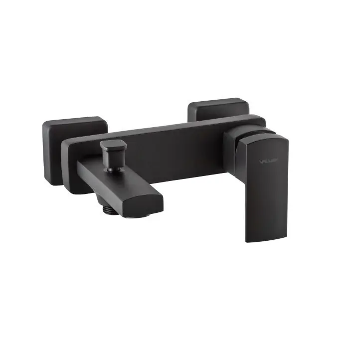 Valvex V Black Bateria wannowa ścienna czarny mat 2419320