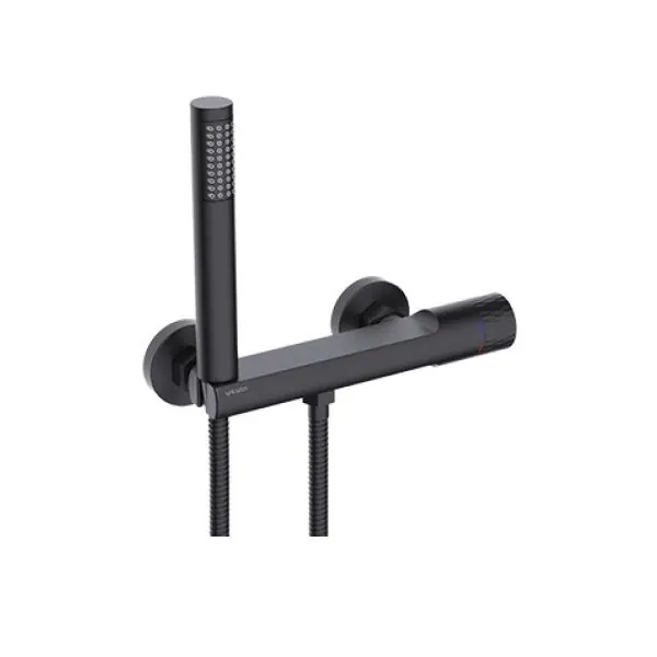 Valvex Decor Black Bateria prysznicowa ścienna czarny mat 2420680