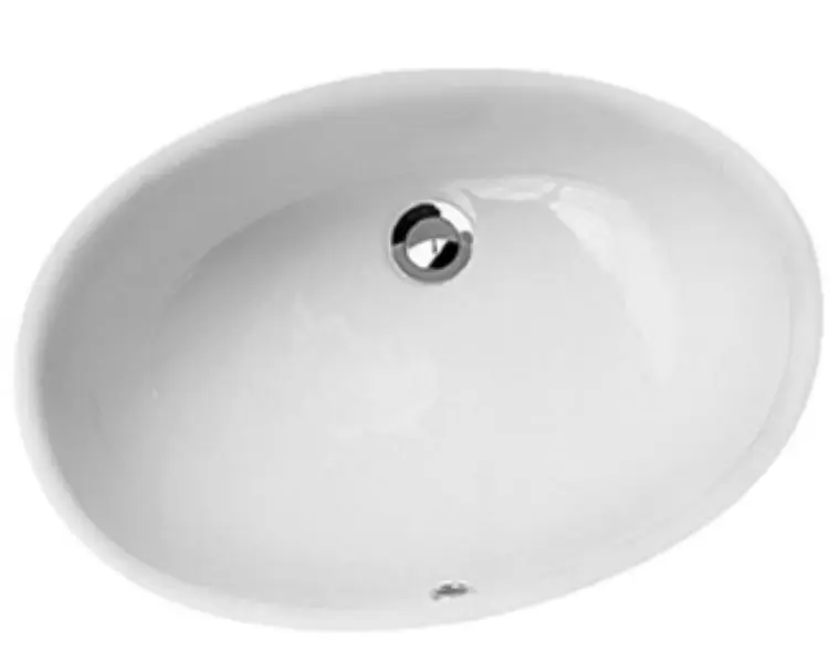 Olympia Ceramica Tondo Umywalka podblatowa 59x44,5 cm biały połysk LIL4457001 WIETRZENIE MAGAZYNÓW!!