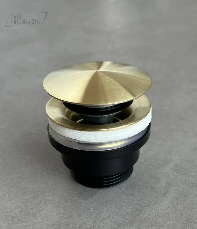 Gessi 316 Korek umywalkowy brushed brass PVD 54599.727