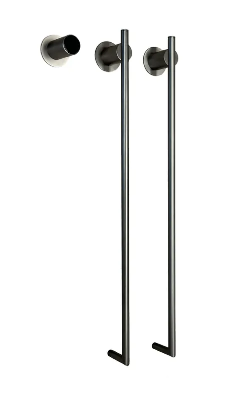 Galatea Design Balance 2 Grzejnik elektryczny odwracalny 76x37 gunmetal PVD GDA362GM W MAGAZYNIE !!!