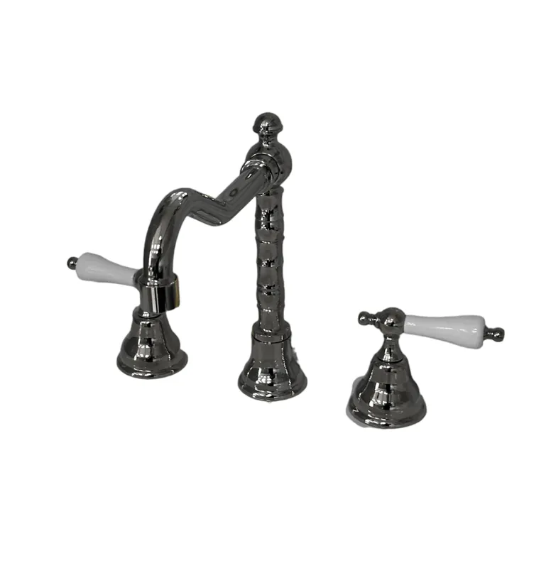 Galatea Design Retro Bateria umywalkowa 3-otworowa z korkiem chrom GDT14CHR W MAGAZYNIE!!