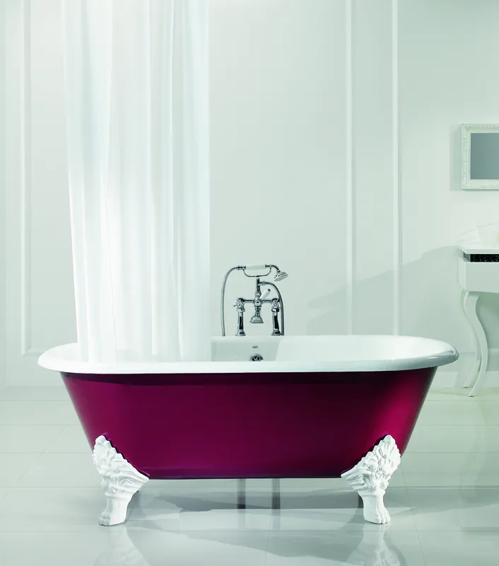 Recor Carlton Wanna wolnostojąca 178x80x67,5 cm fioletowy CARLTON