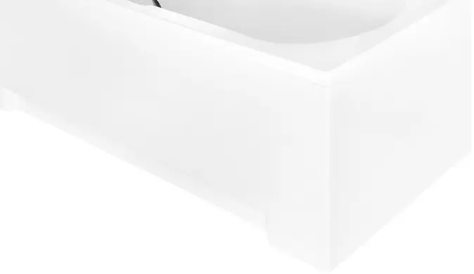 Besco Aria Obudowa prostokątna 130x70 biała OAP-130-UNI