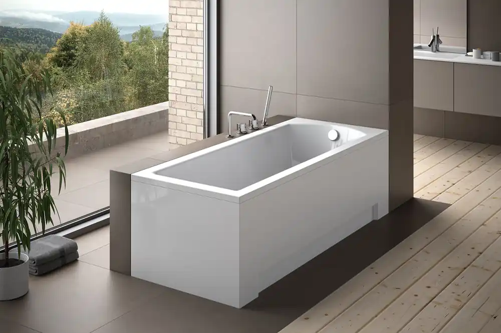Besco Shea Wanna prostokątna 160x70 cm biała WAS-160-PK