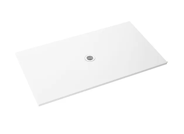 Brecoro Podium Brodzik prostokątny 120x90 cm Biały POB012