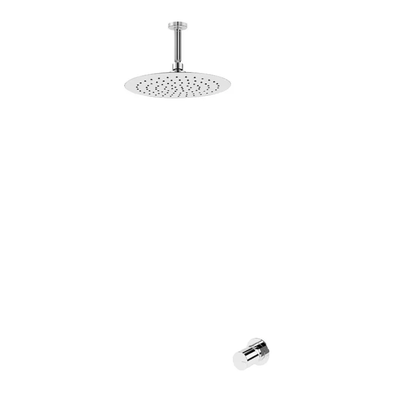 Bruma Avalon Bateria natryskowa podtynkowa z deszczownicą Ø 250 mm sufitową Chrom 1895621CR
