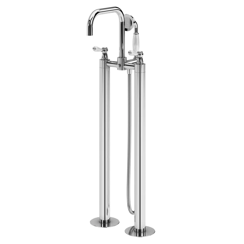 Bruma Classico Bateria wannowa Wolnostojąca Chrom 1180800CR