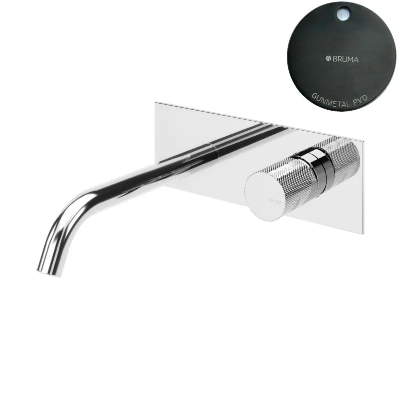Bruma Leaf3 Bateria umywalkowa podtynkowa 150 mm Gunmetal PVD 1670133GM