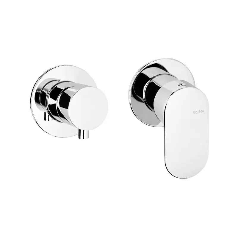 Bruma Spring Bateria natryskowy podtynkowa 3-drożna Chrom 1121420CR