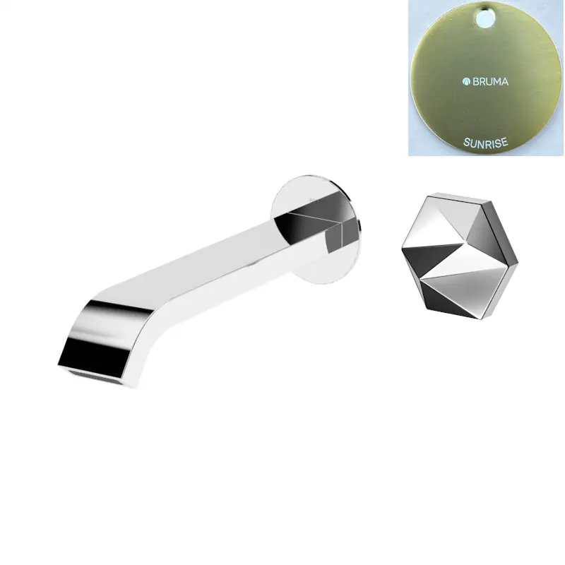 Bruma Utopia Bateria umywalkowa podtynkowa bez korka Sunrise 1838500SR