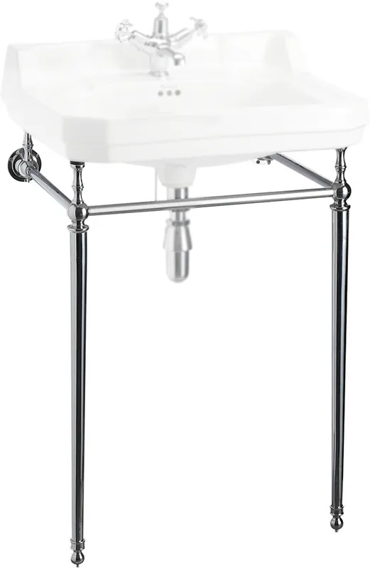 Burlington Edwardian Stelaż pod umywalkę 53,8x42,5 chrom T23ACHR