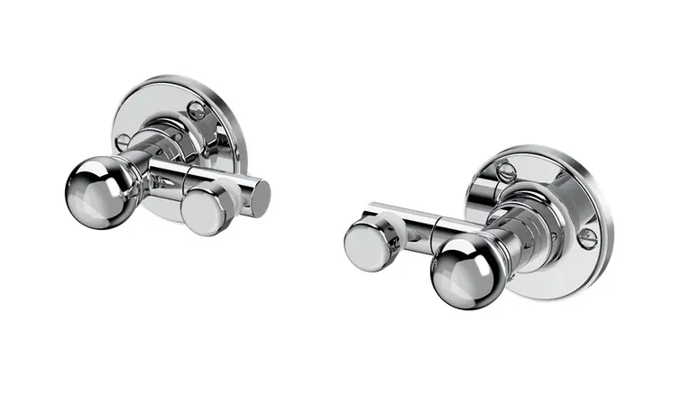 Burlington Uchwyt do mocowania lustra (para) Chrom MI18501C