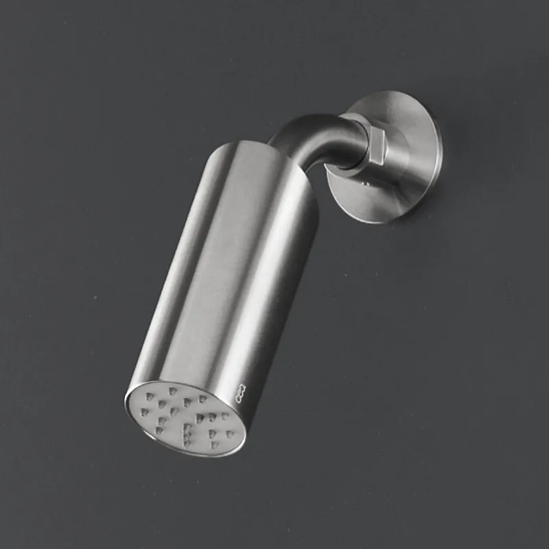 CEA Neutra Deszczownica prysznicowa regulowana ścienna element zewnętrzny Satin Stainless Steel NEU39S