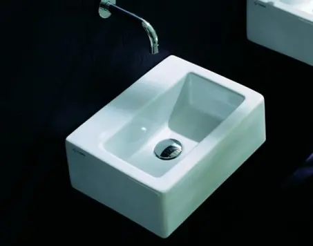 Flaminia Acquagrande Umywalka ścienna lub stawiana na blat 38,5x29 cm Biały 5088