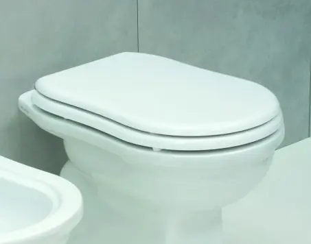 Flaminia Efi Deska sedesowa zwykła z Chromowanymi zawiasami Biały 23/C
