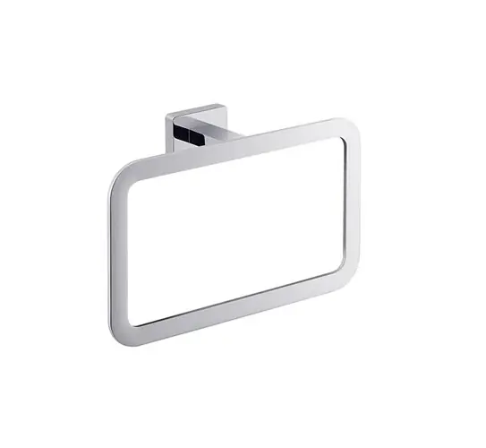 Gedy Atena Reling Kwadratowy 23 cm Ścienny chrom 4470