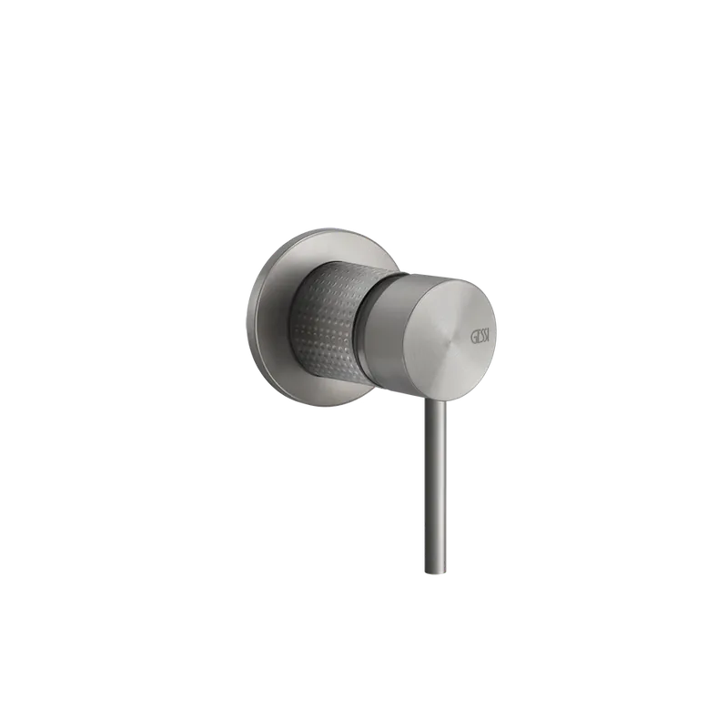 Gessi 316 Cesello Mieszacz ścienny element zewnętrzny steel brushed 54419.239