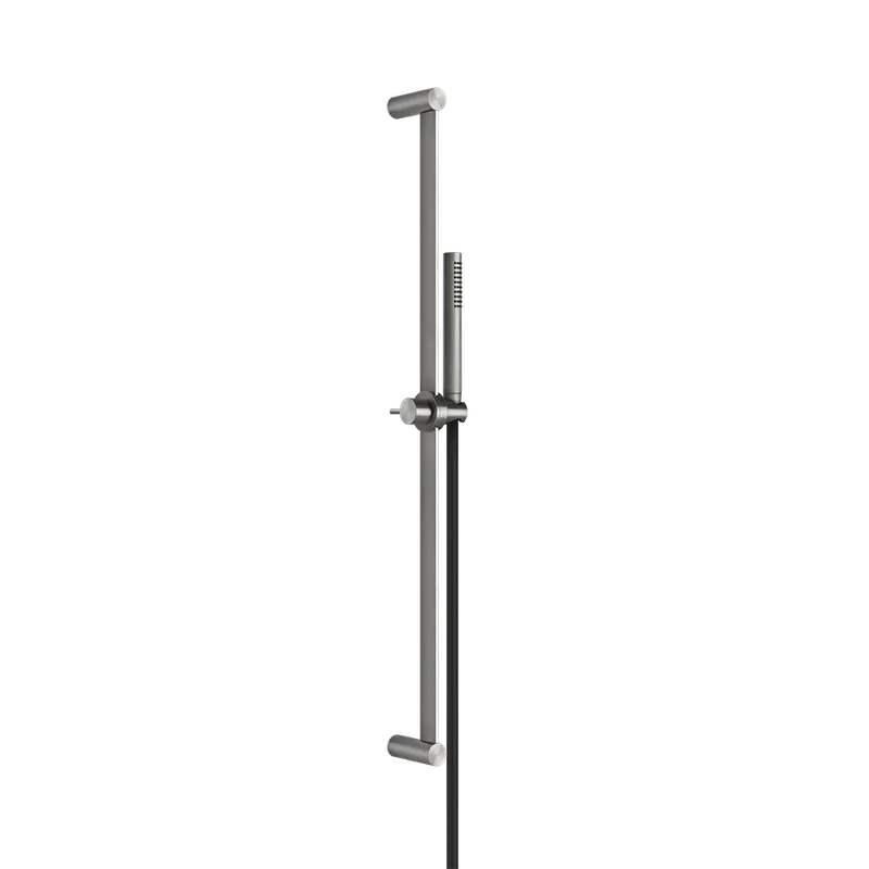 Gessi 316 Drążek prysznicowy ścienny ze słuchawką i wężem steel brushed 54044.239