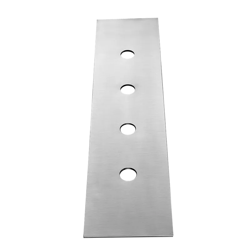 Gessi 316 Płytka do baterii podtynkowej 3-otworowej steel brushed 54595.239