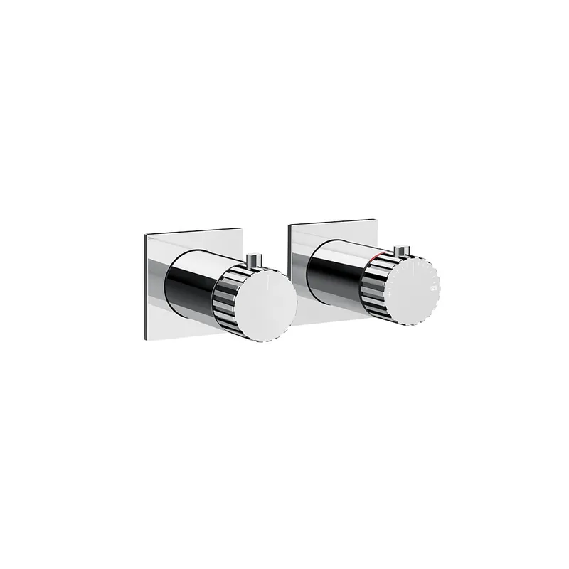 Gessi Incastri Bateria prysznicowa termostatyczna podtynkowa - element zewnętrzny Chrom 75132.031