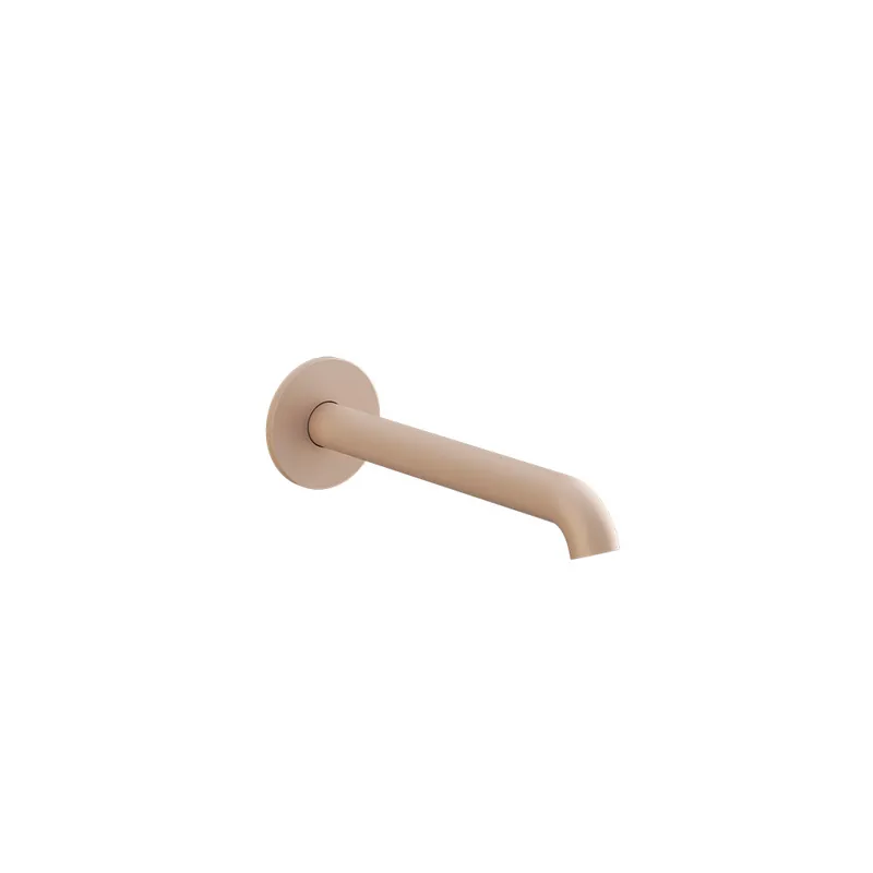 Gessi Orgini Wylewka ścienna 205 mm Matte Cipria 66102.275