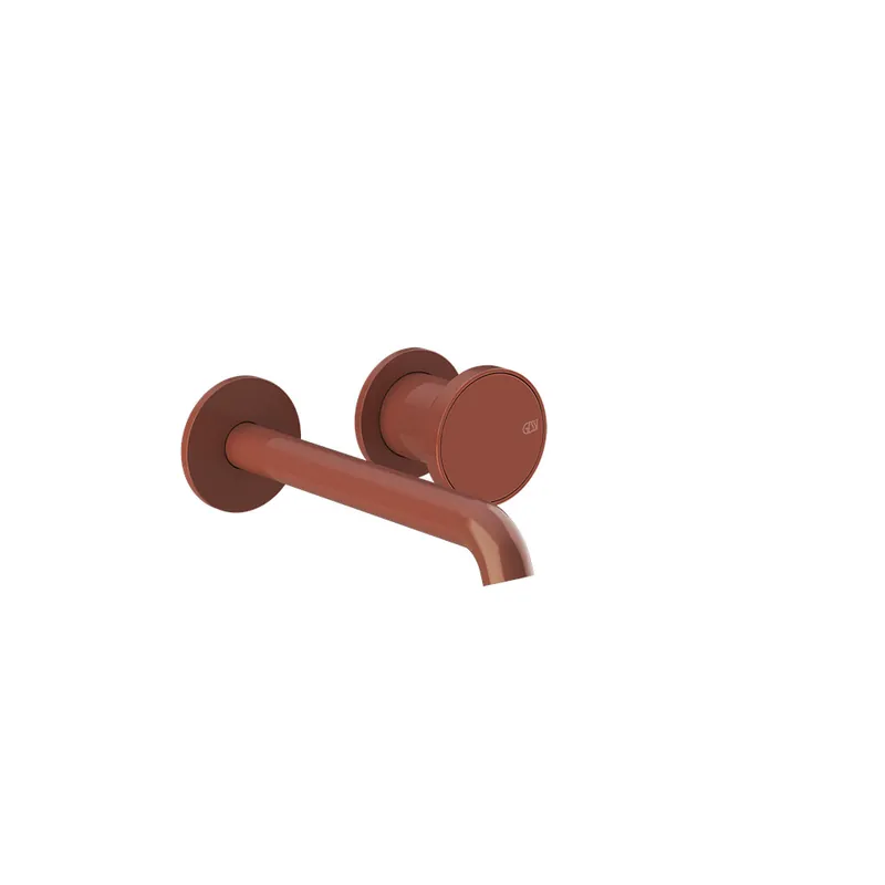 Gessi Origini Bateria umywalkowa podtynkowa z wylewką 171 mm - element zewnętrzny Glossy Coral 66088.278