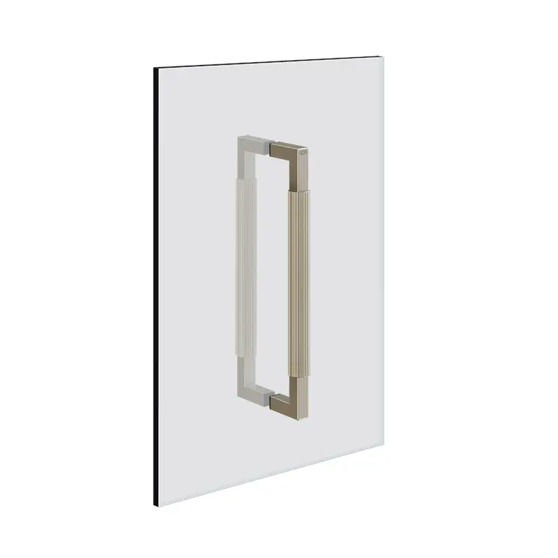 Gessi Rigato Podwójny uchwyt do drzwi prysznicowych 300 mm Chrom 67533.031