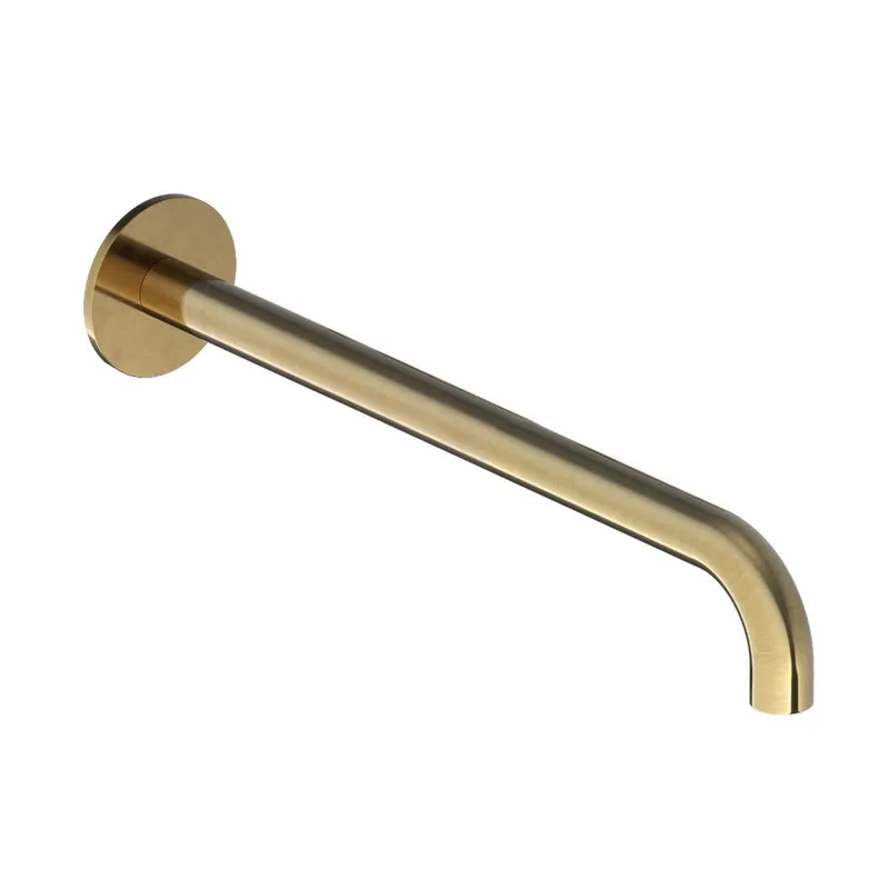Hotbath Cobber Wylewka ścienna 300 mm Brushed Brass CB095-30.BB