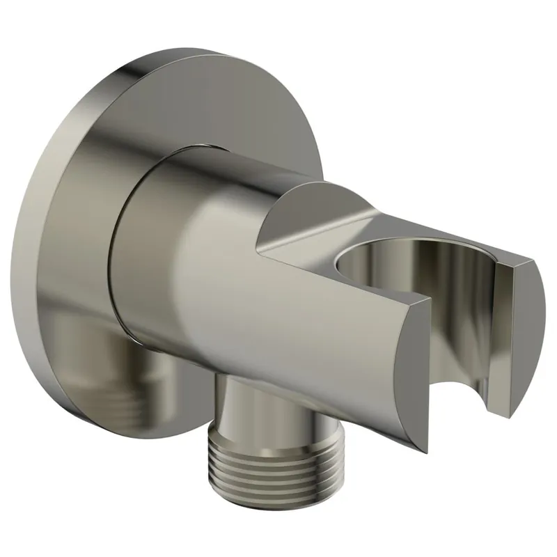 Ideal Standard Joy Uchwyt słuchawki ścienny z przyłączem wody Nikiel BC807GN