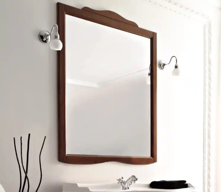Kerasan Retro Lustro 92x116 cm Orzech włoski 734540