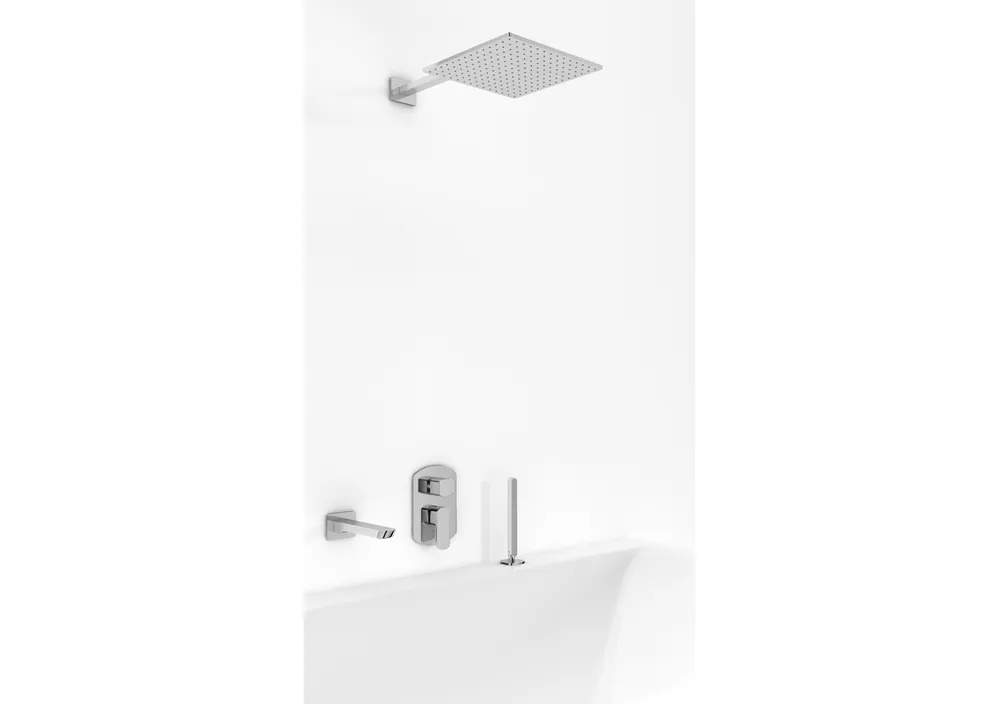 Kohlman Foxal Zestaw wannowo-natryskowy podtynkowy Chrom QW211FQ40-009