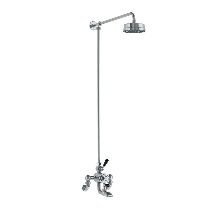 Lefroy Brooks Mackintosh Bateria wannowa termostatyczna 2-otworowa z deszczownicą Ø 154 mm Chrom WMMK8821CP
